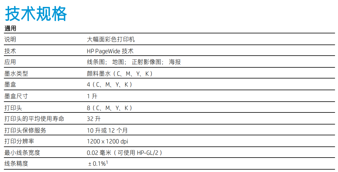 大幅面打印机